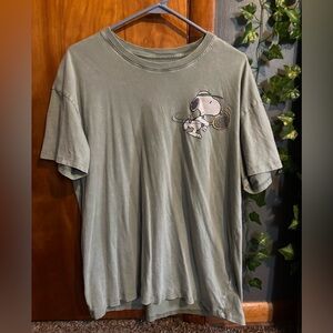 Hollister Oversized Snoopy T-shirt | Medium